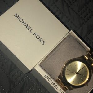 Michael Kors Mens Gold Watch